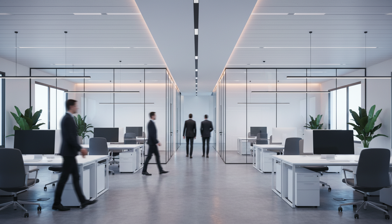 Modernes intelligentes Büro